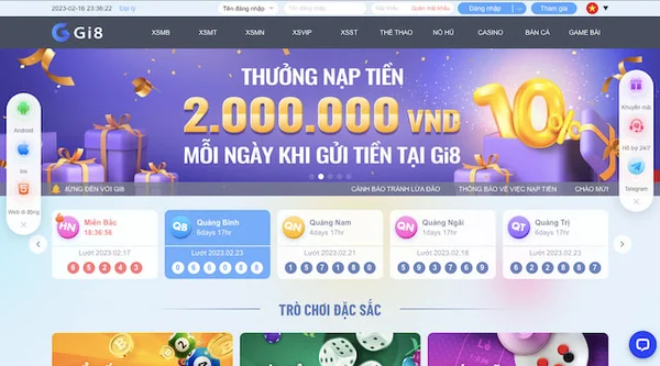 Chương trình Hoàn trả 0.8% Game Casino có những gì đặc biệt