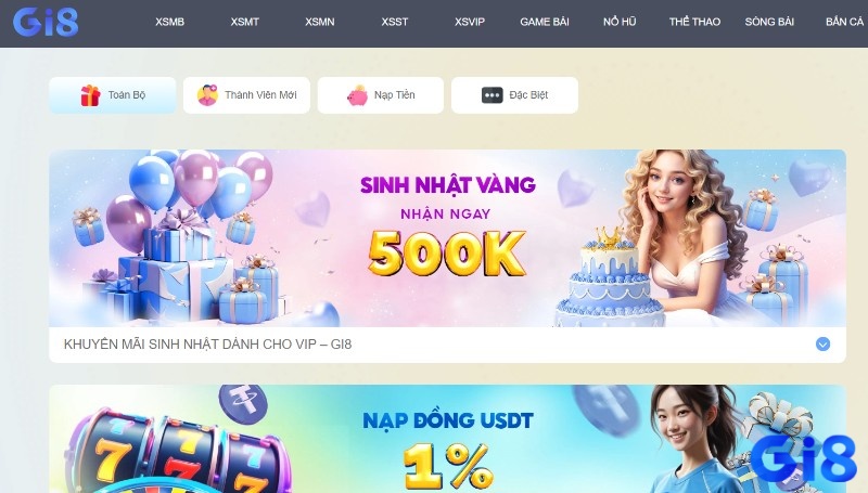 Gi8 là cổng game đánh bài online có nhiều ưu đãi hấp dẫn